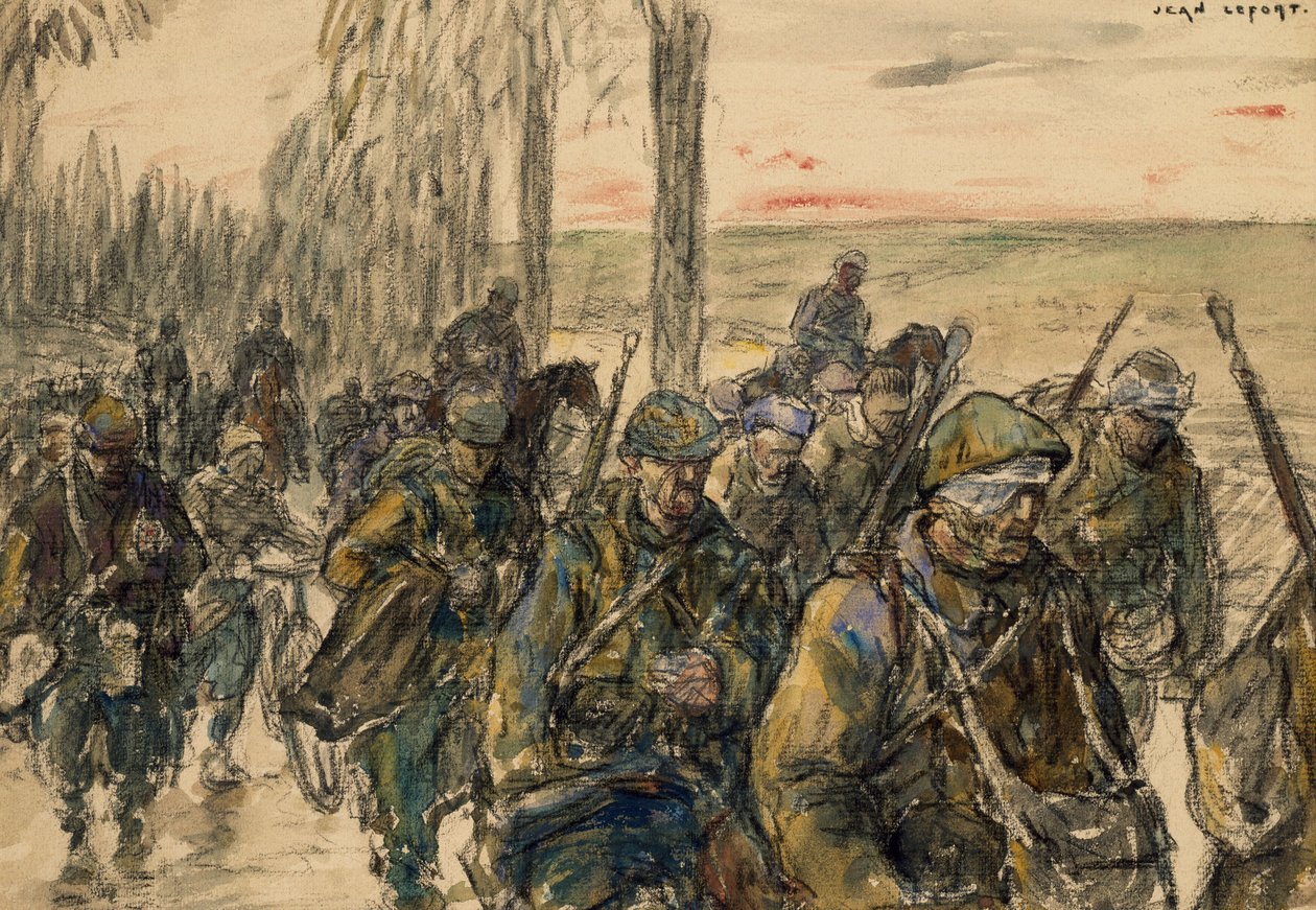 Fronte della Somme da Jean Louis Lefort