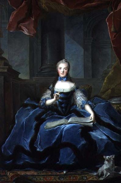 Ritratto di Marie Adelaide (1759-1802) figlia di Luigi XV da Jean Marc Nattier