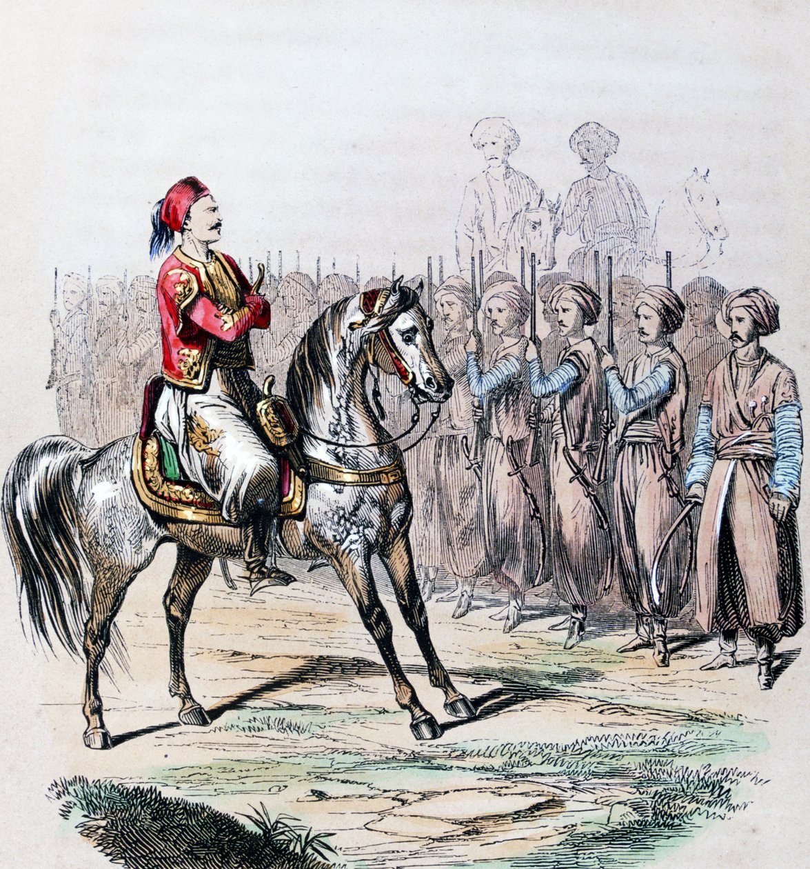 Suleiman Pasha al-Faransawi (Suleiman Pasha, Soliman Pacha) da Jean Adolphe Beauce