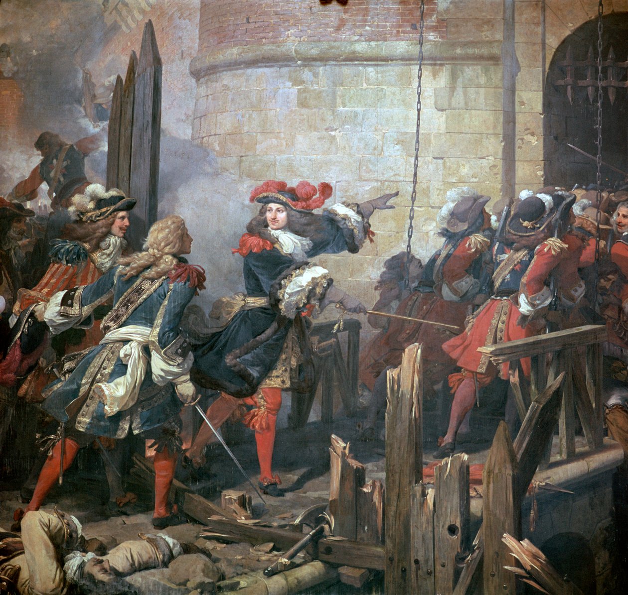 Luigi XIV guida l