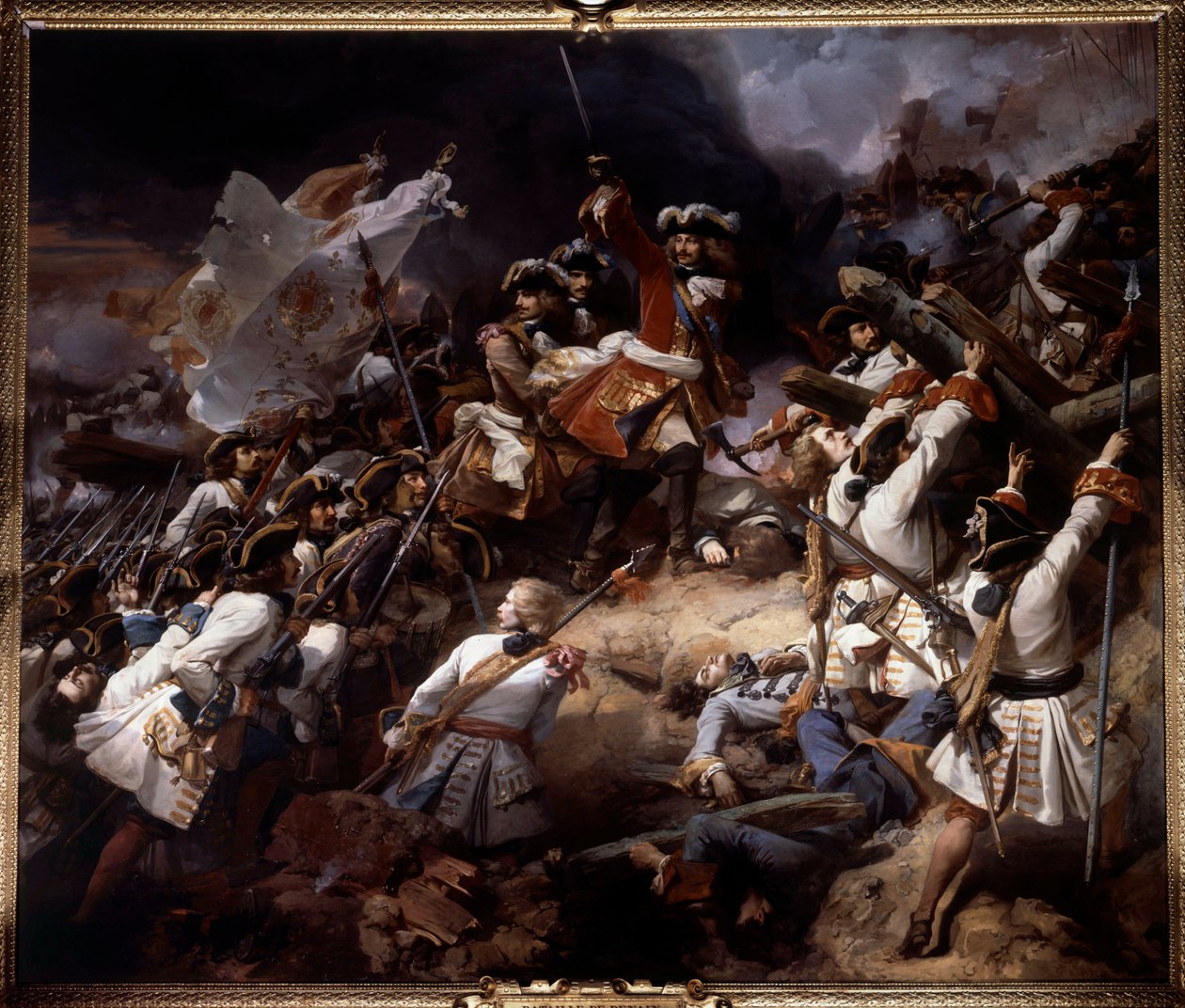 La Battaglia di Denain del 24 luglio 1712 da Jean Alaux