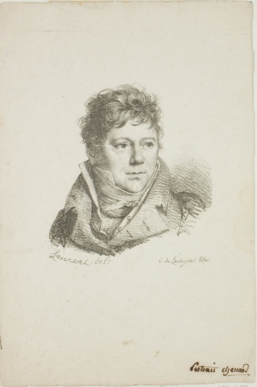 Ritratto di M. Chenard da Jean Antoine Laurent