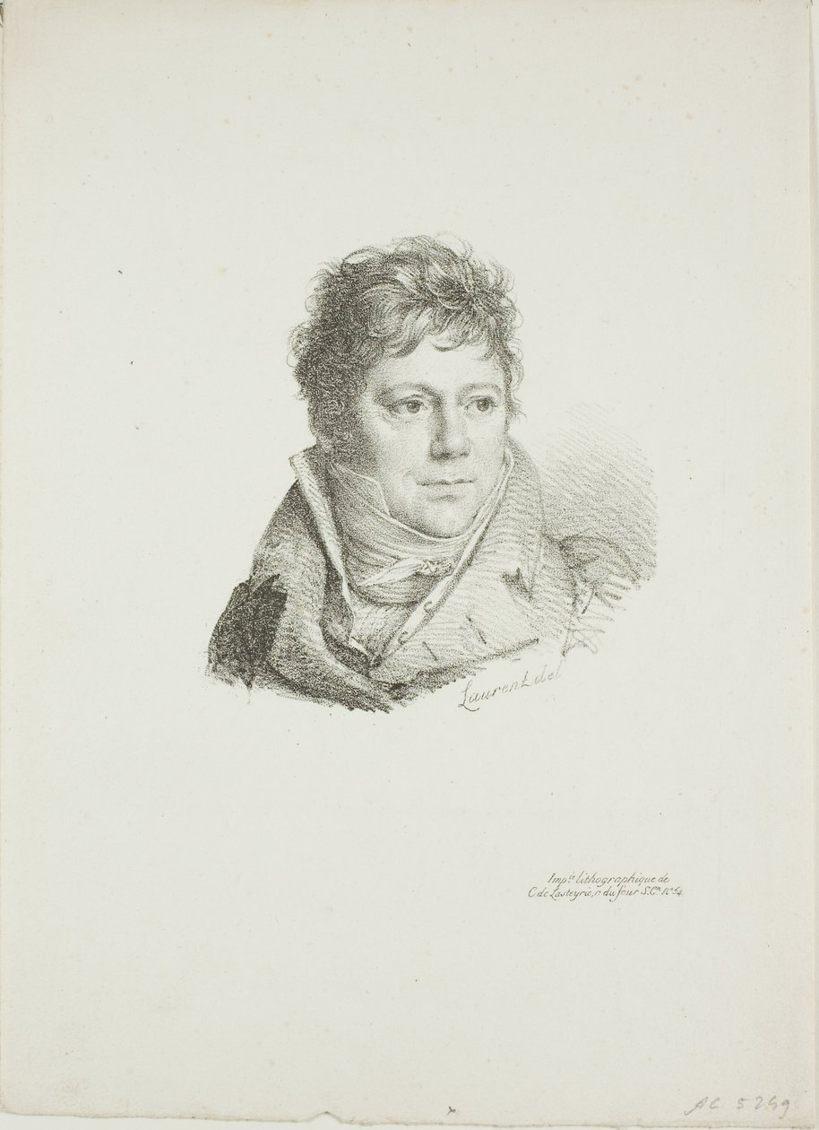Ritratto di M. Chenard da Jean Antoine Laurent