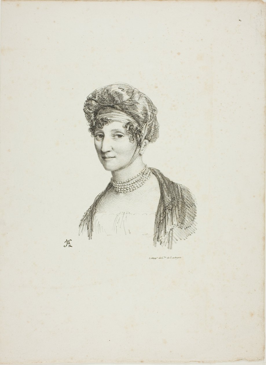 Ritratto di una Donna con un Turbante da Jean Antoine Laurent