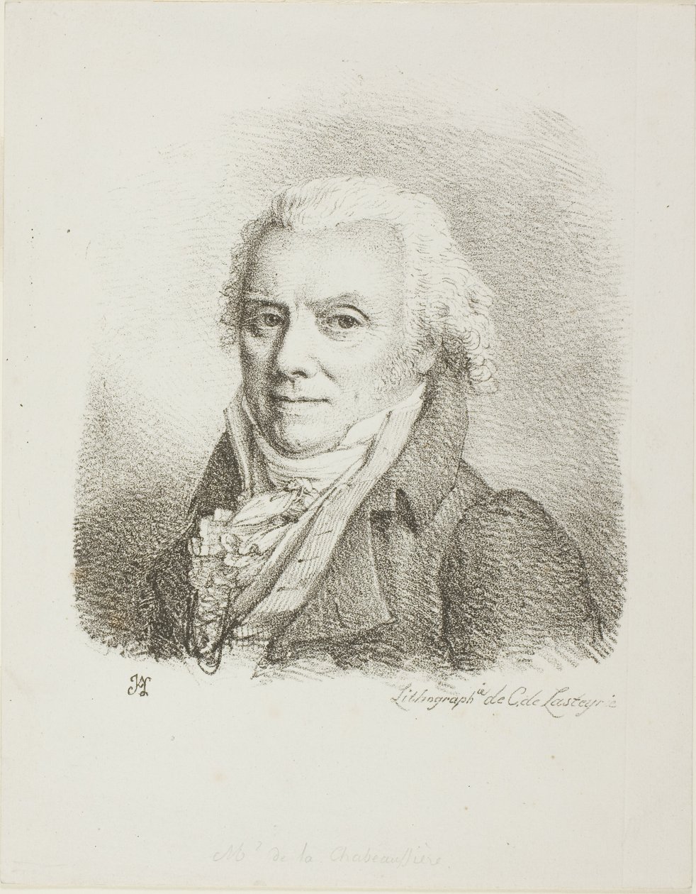 Autoritratto in un Cappotto di Stoffa Scura da Jean Antoine Laurent