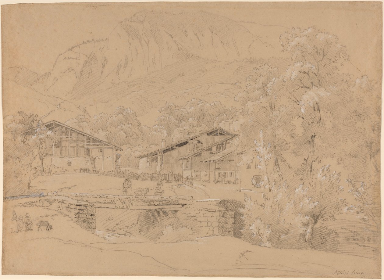 Un villaggio alpino d