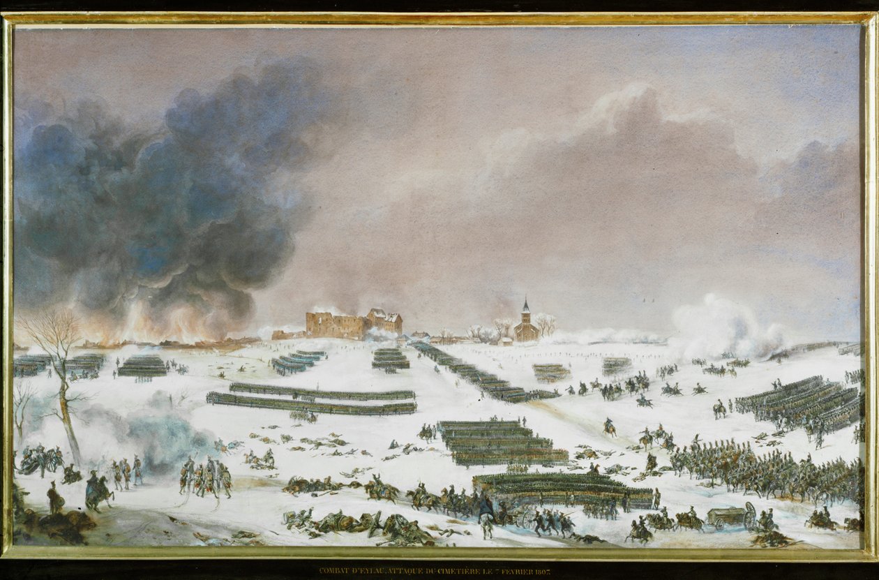 La battaglia di Eylau ... da Jean Antoine Simeon Fort
