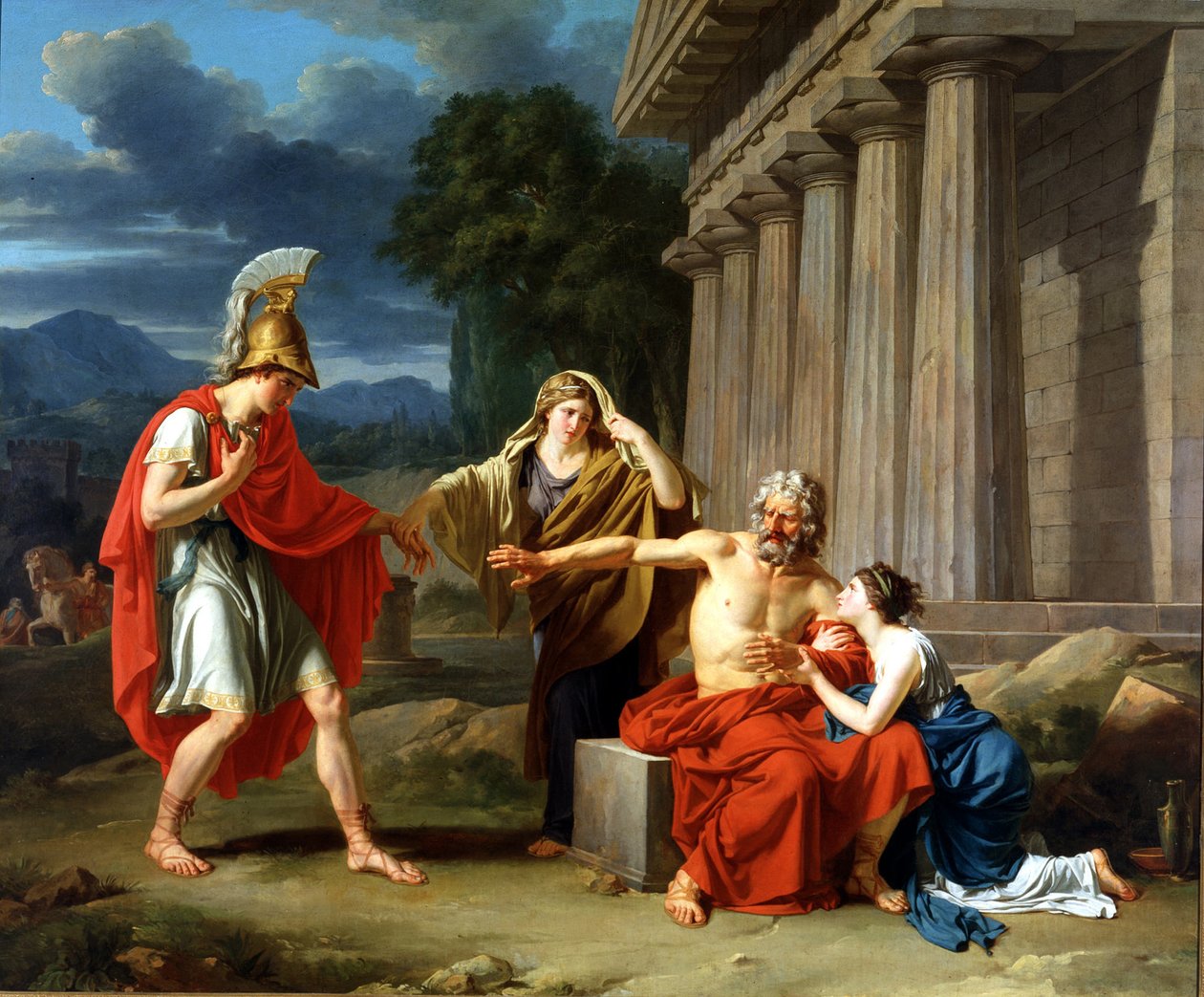 Edipo a Colono da Jean Antoine Théodore Giroust