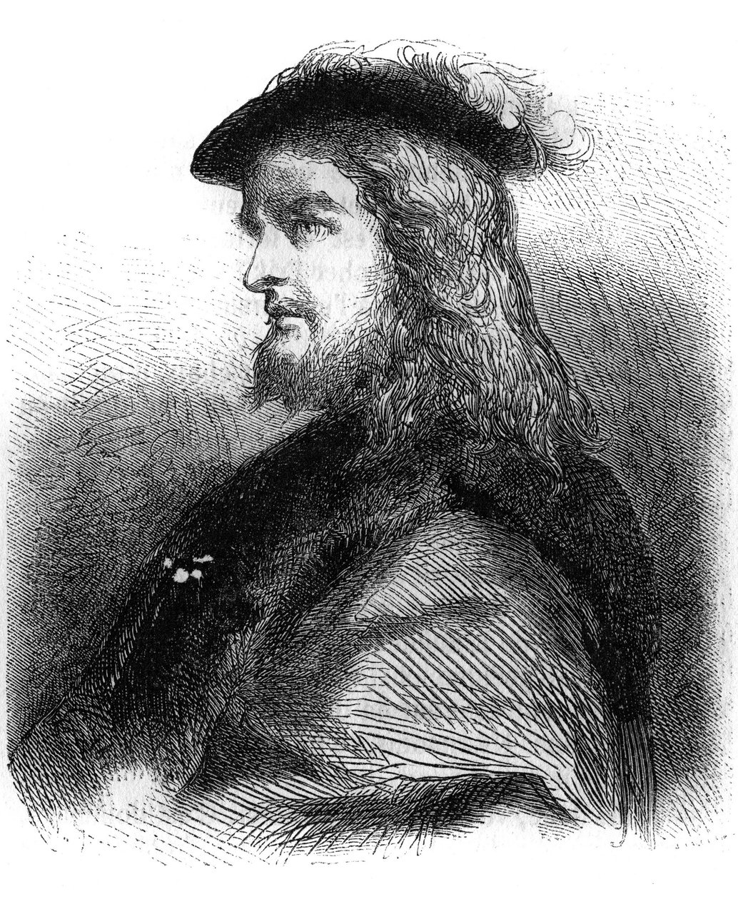 Ritratto di Gustavo I Vasa (Gustav Vasa) da Jean Antoine Valentin Foulquier