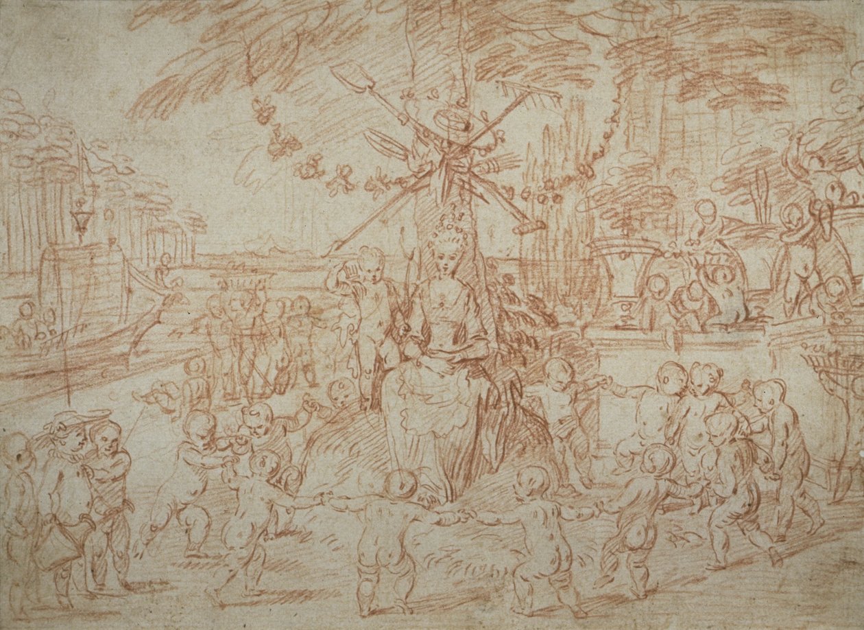 Allegoria della primavera o dei giovani giardinieri da Jean Antoine Watteau