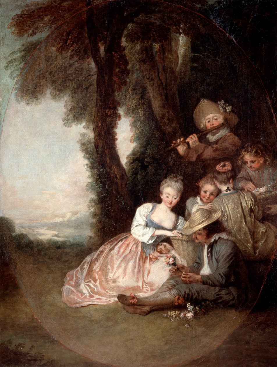 Concerto campestre, 1715 da Jean Antoine Watteau
