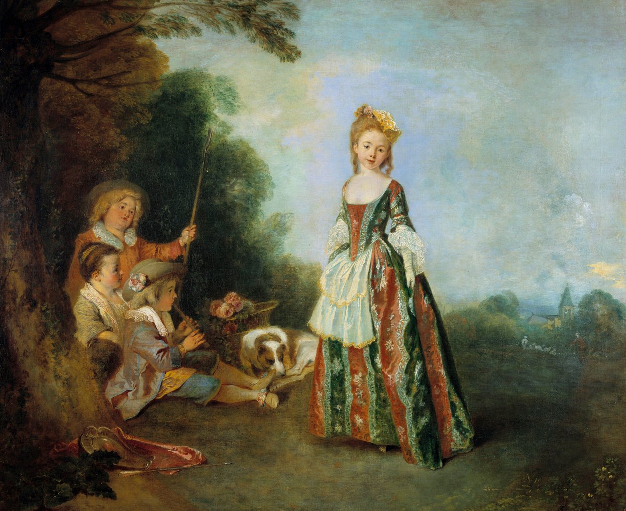 Danza da Jean Antoine Watteau