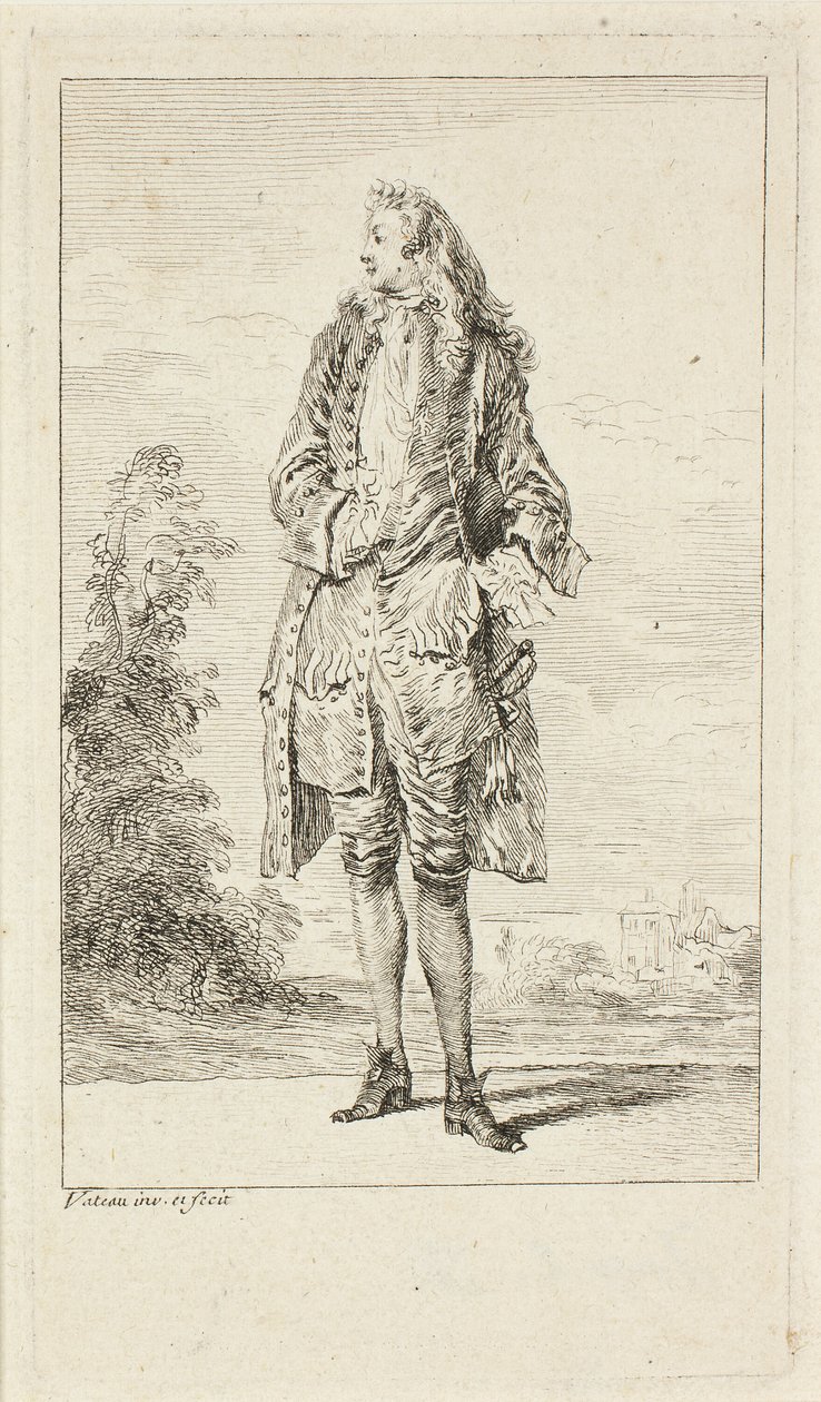 Figure di moda da Jean Antoine Watteau
