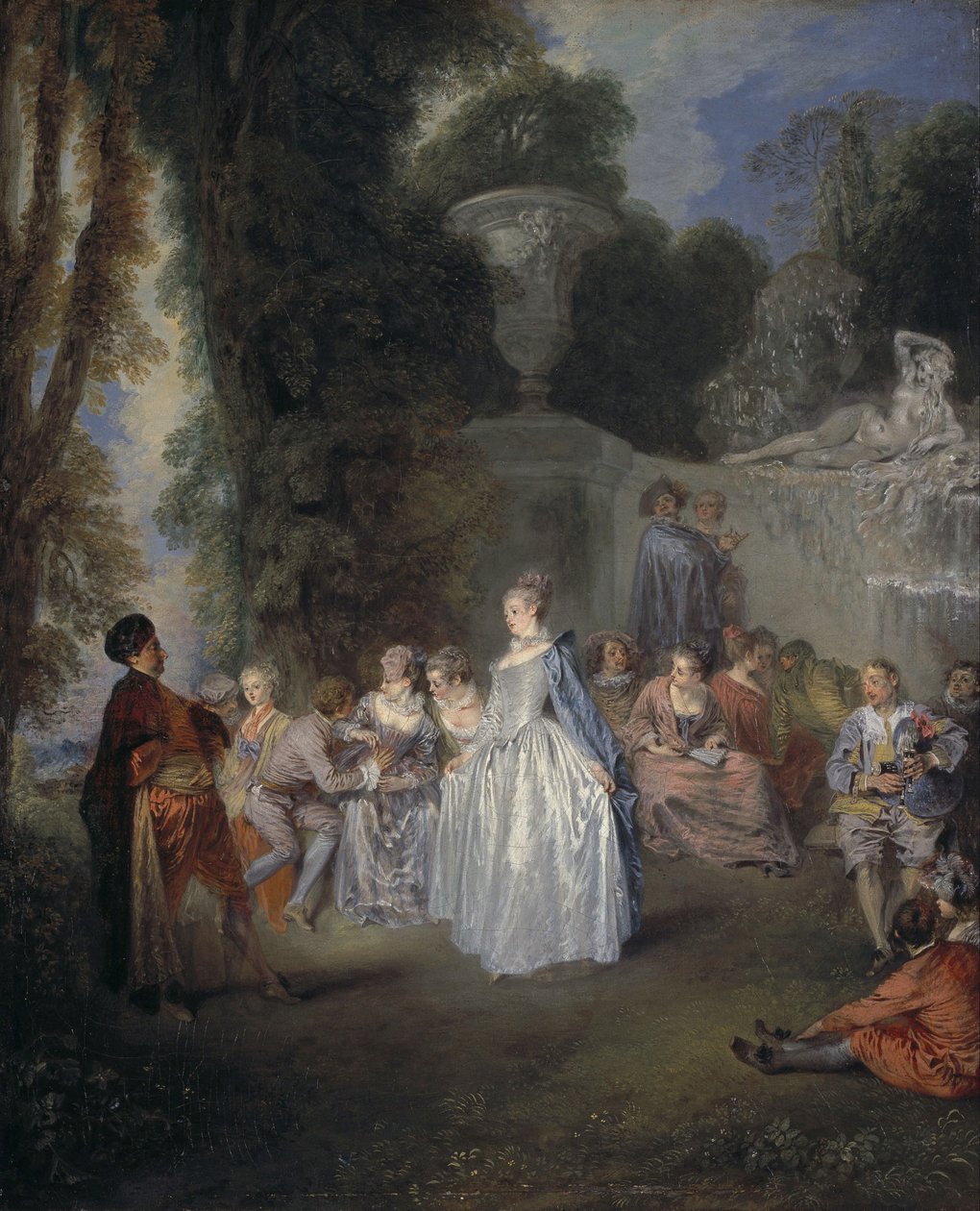 Feste veneziane da Jean Antoine Watteau
