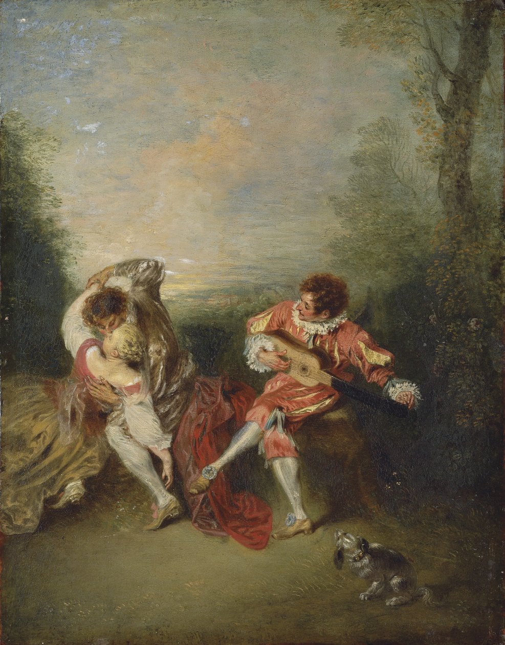 La sorpresa da Jean Antoine Watteau