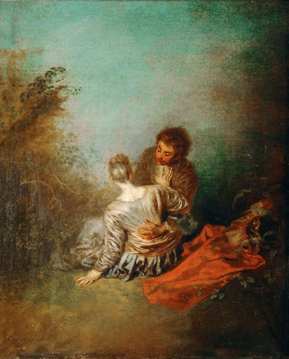 Le Faux Pas da Jean Antoine Watteau