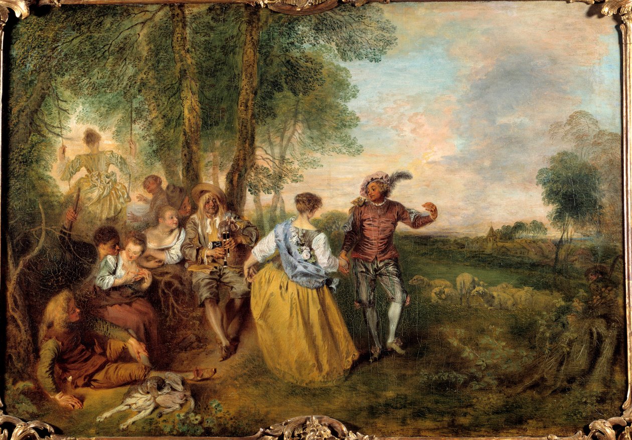 I pastori da Jean Antoine Watteau