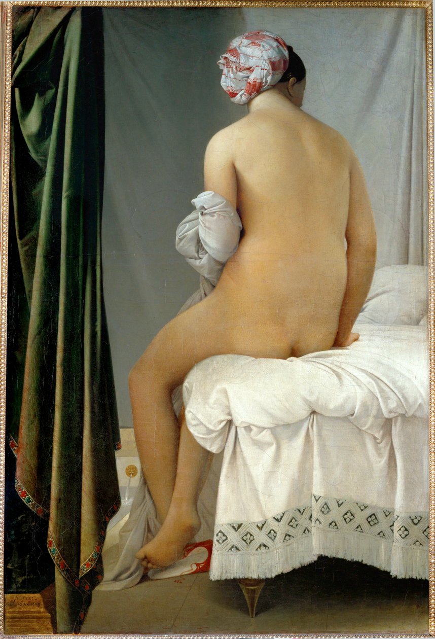 Donna da bagno ... da Jean Auguste Dominique Ingres