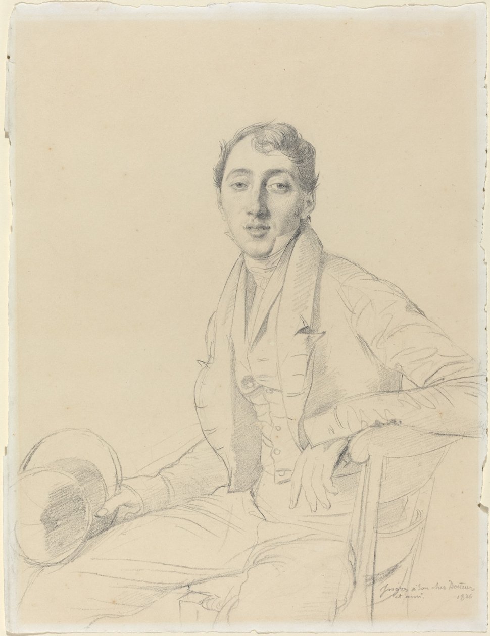 Dott. Louis Martinet da Jean Auguste Dominique Ingres
