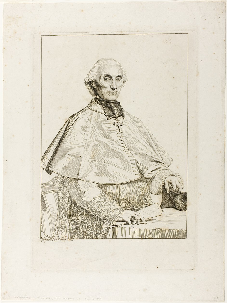 Gabriel Cortois de Pressigny da Jean Auguste Dominique Ingres