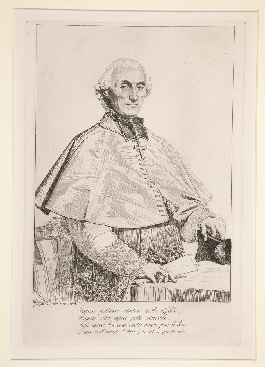 Gabriel Cortois de Pressigny da Jean Auguste Dominique Ingres