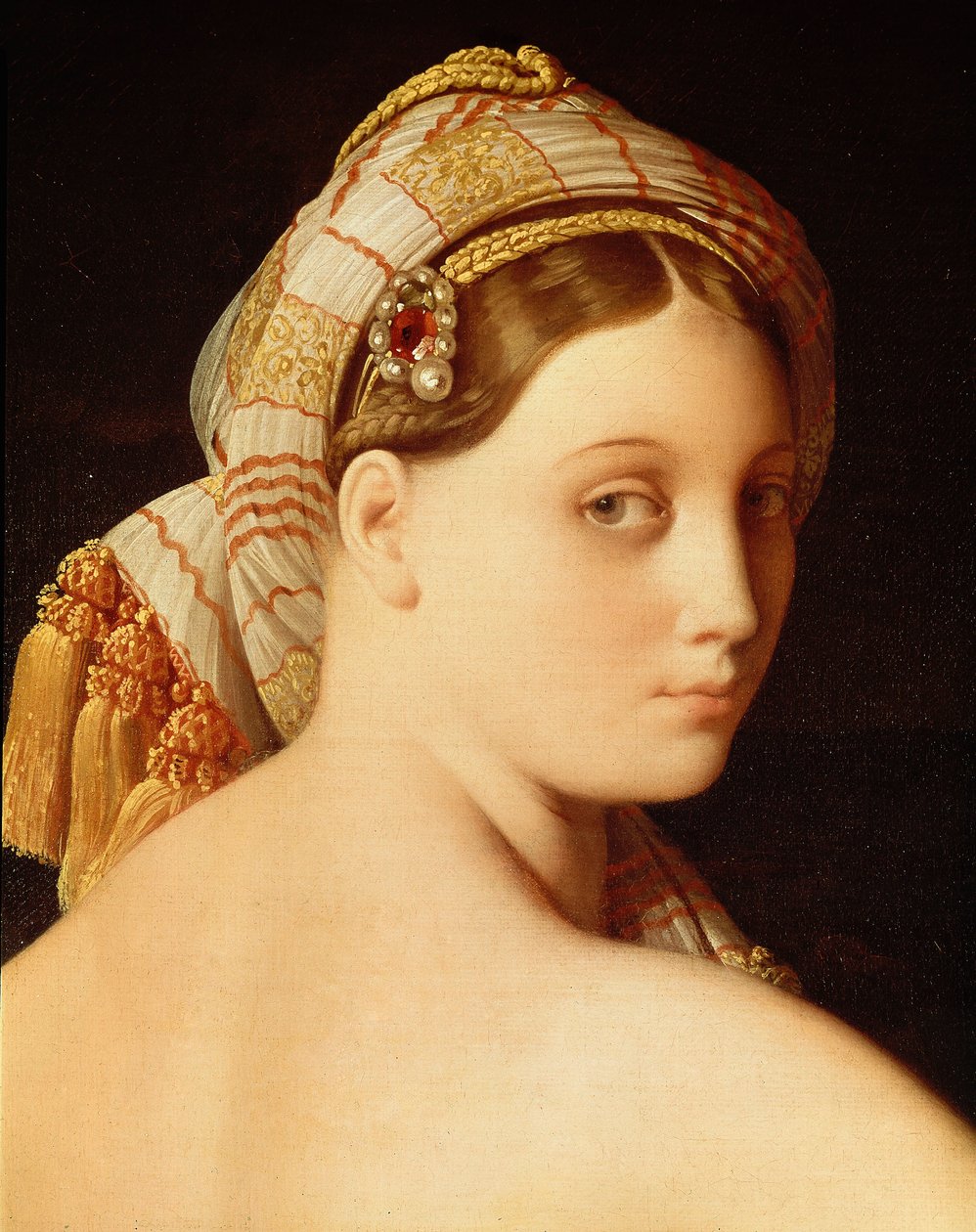 Grande Odalisca (dettaglio) da Jean Auguste Dominique Ingres