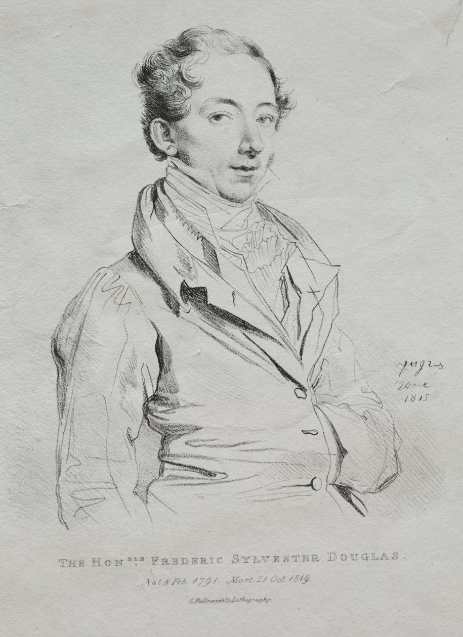 Onorevole Frederic Sylvester Douglas da Jean Auguste Dominique Ingres