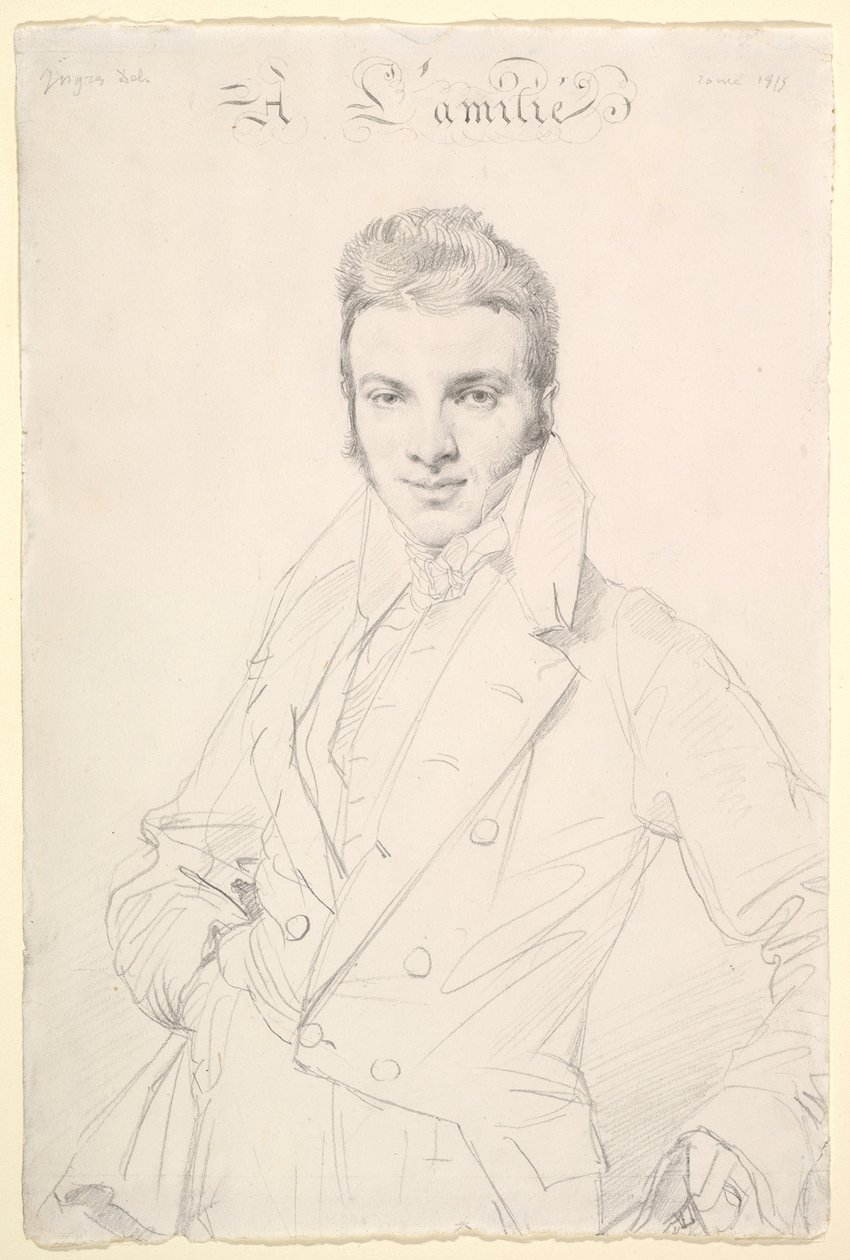 Jean-Joseph Fournier da Jean Auguste Dominique Ingres