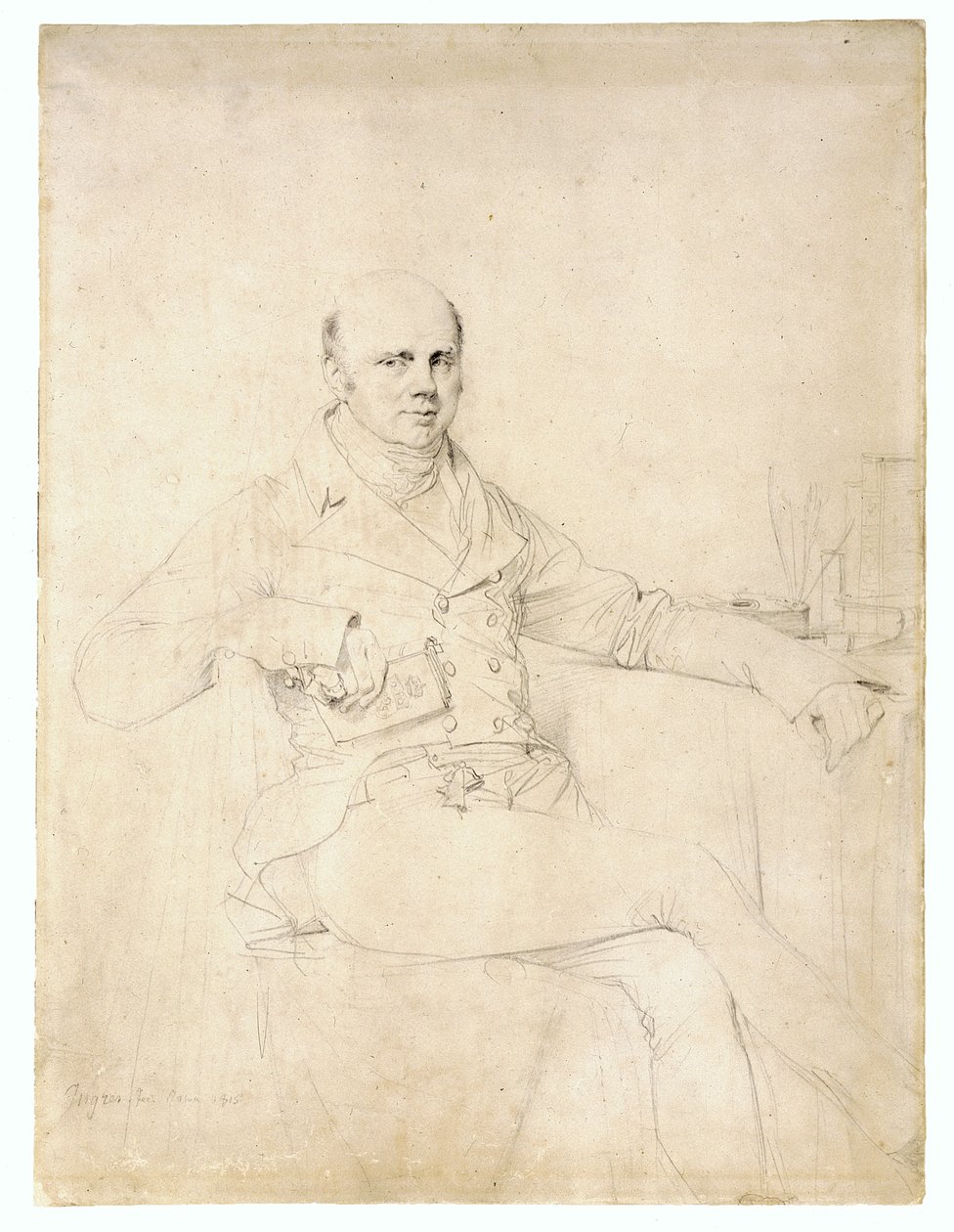John Russell, sesto duca di Bedford da Jean Auguste Dominique Ingres