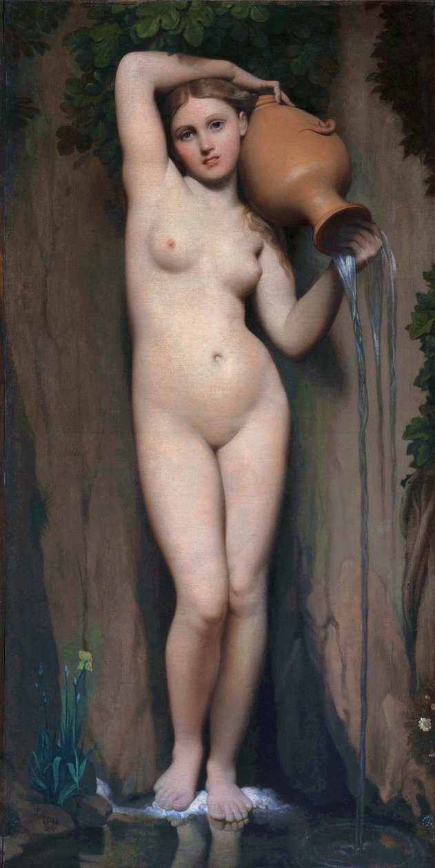 La Fonte da Jean Auguste Dominique Ingres