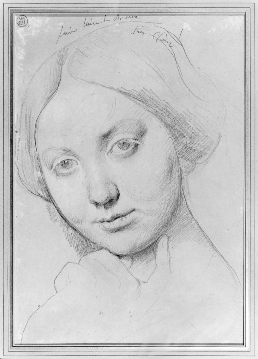 Louise de Broglie, contessa di Haussonville, c.1842 da Jean Auguste Dominique Ingres