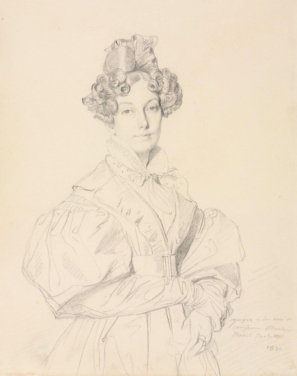 Madame Désiré Raoul-Rochette da Jean Auguste Dominique Ingres
