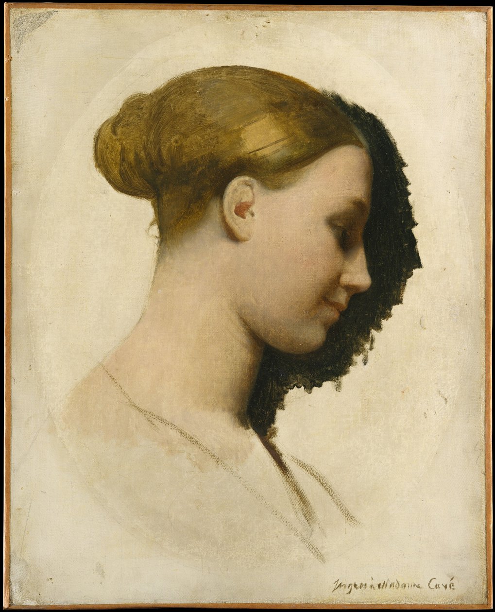 La signora Edmond Cavé (Marie-Élisabeth Blavot, nata nel 1810) da Jean Auguste Dominique Ingres