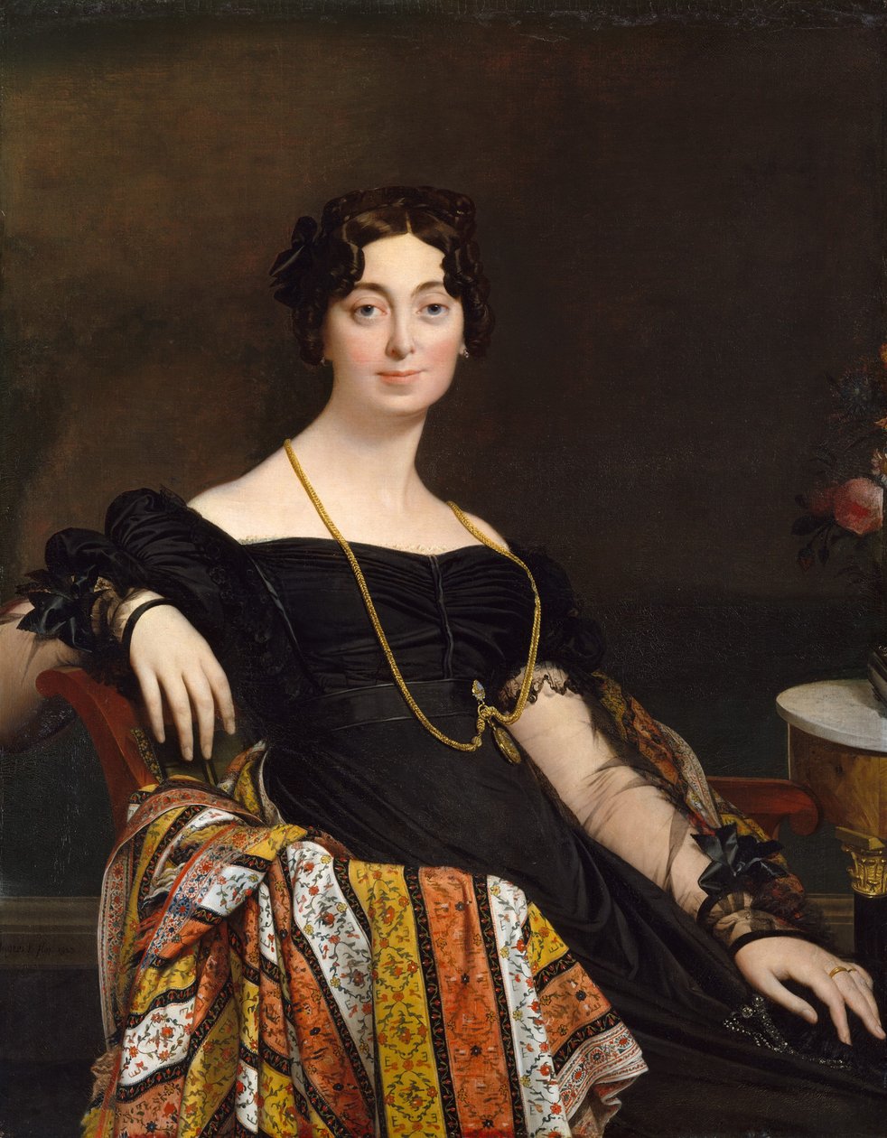 Madame Jacques-Louis Leblanc Françoise Poncelle da Jean Auguste Dominique Ingres