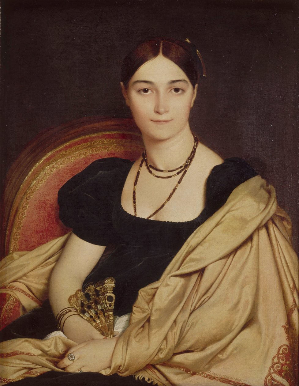 Ritratto di Madame Duvaucey da Jean Auguste Dominique Ingres