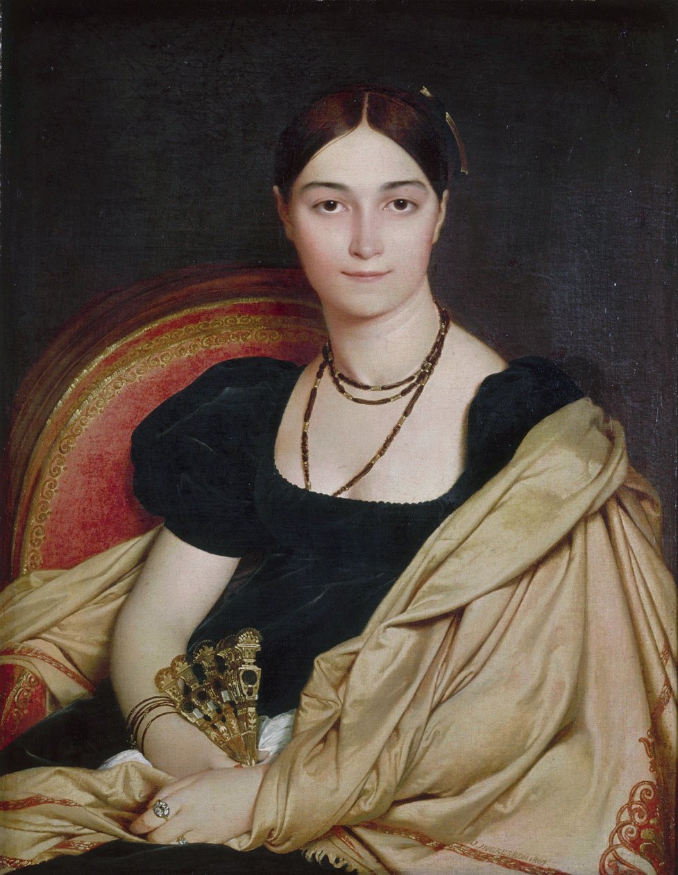 Ritratto di Madame Duvaucey da Jean Auguste Dominique Ingres