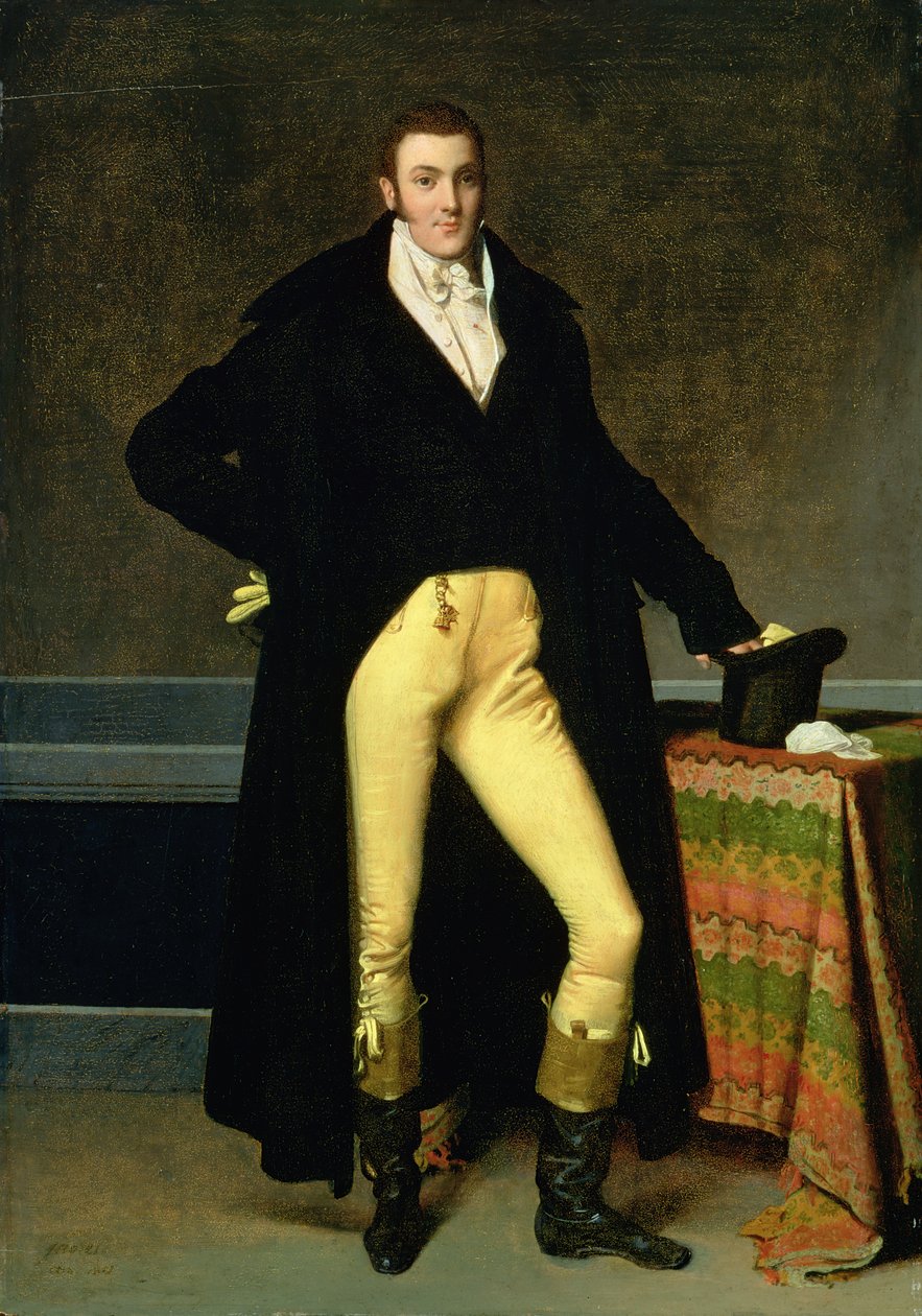Ritratto di Joseph-Antoine de Nogent da Jean Auguste Dominique Ingres