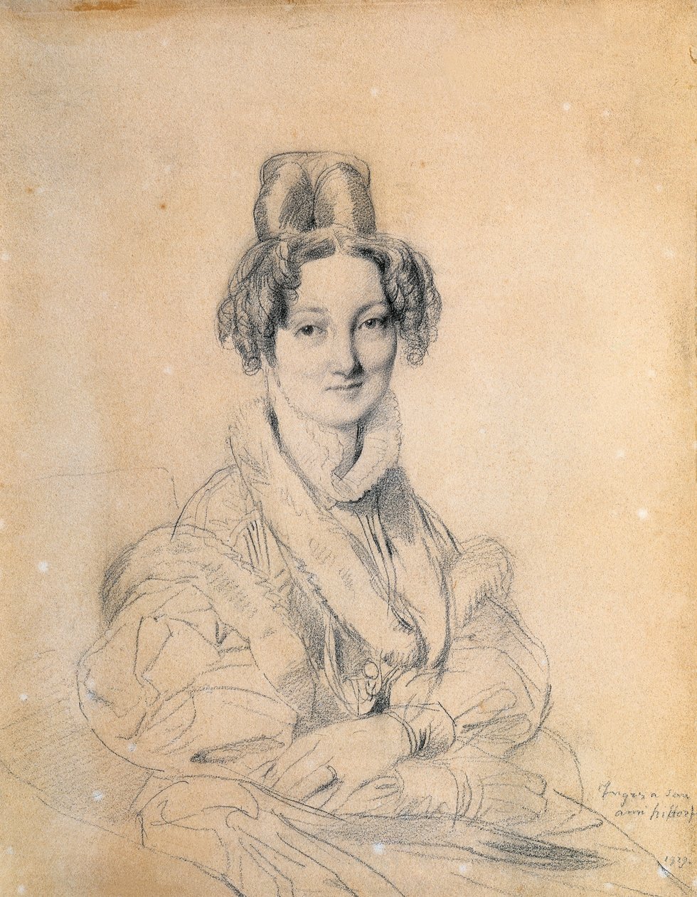 Ritratto di Madame Hittorff da Jean Auguste Dominique Ingres