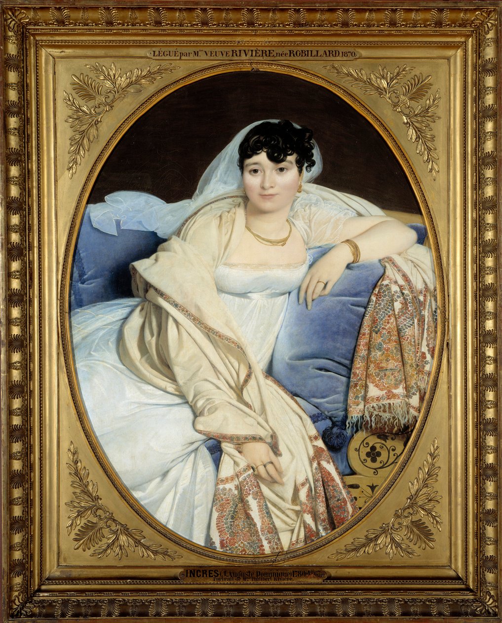 Ritratto di Madame Riviere da Jean Auguste Dominique Ingres