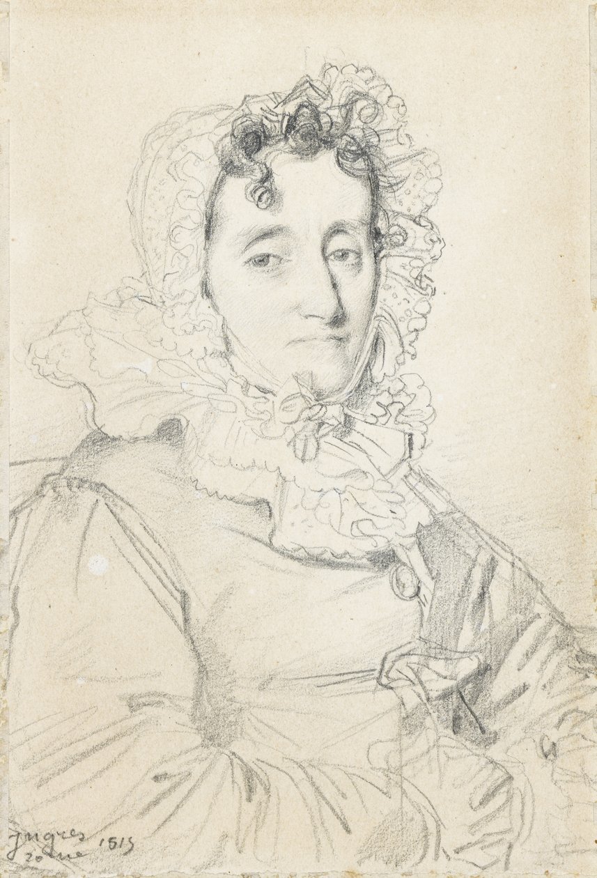 Ritratto di Maréchale Kutusov da Jean Auguste Dominique Ingres