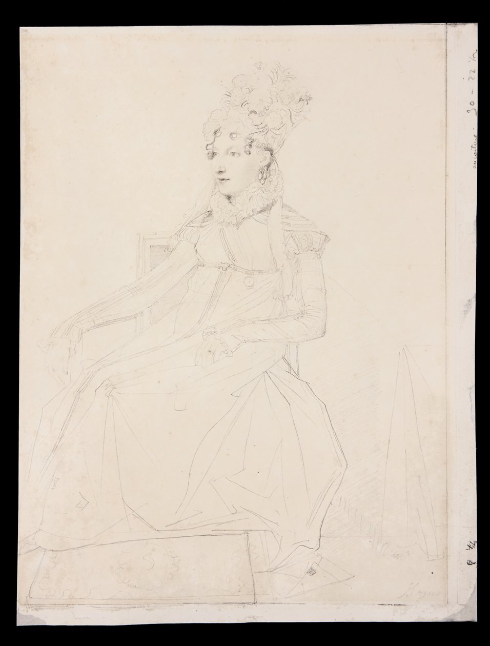 Ritratto della regina Carolina Murat da Jean Auguste Dominique Ingres