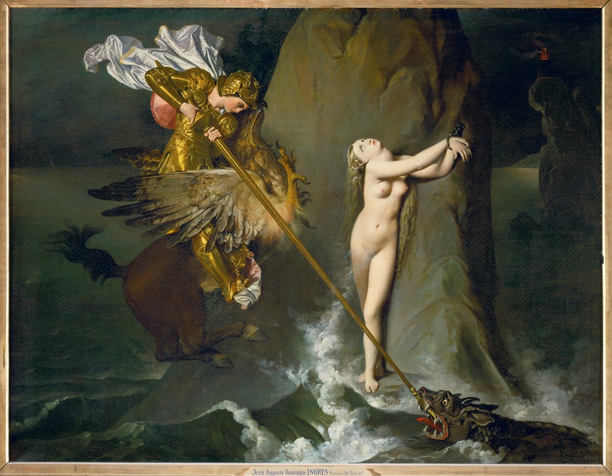 Roger e Angelique, una scena dell