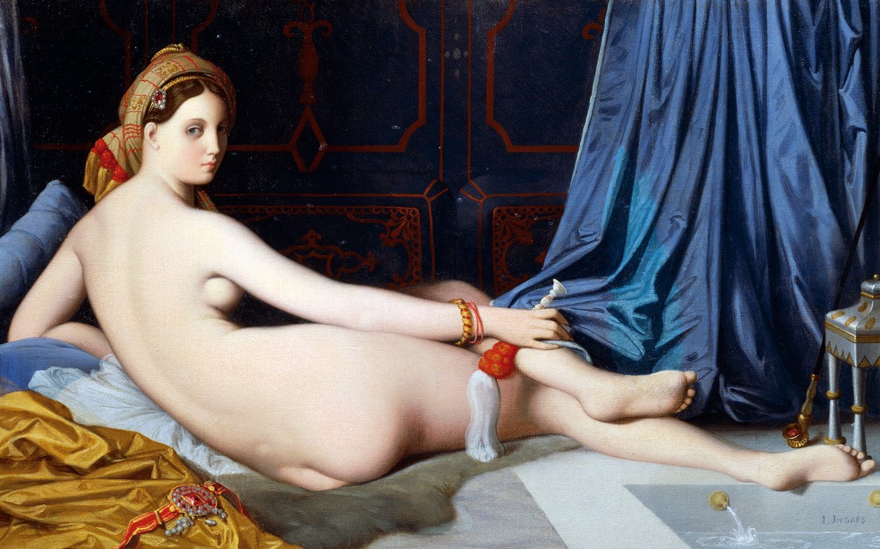 La Grande Odalisca da Jean Auguste Dominique Ingres