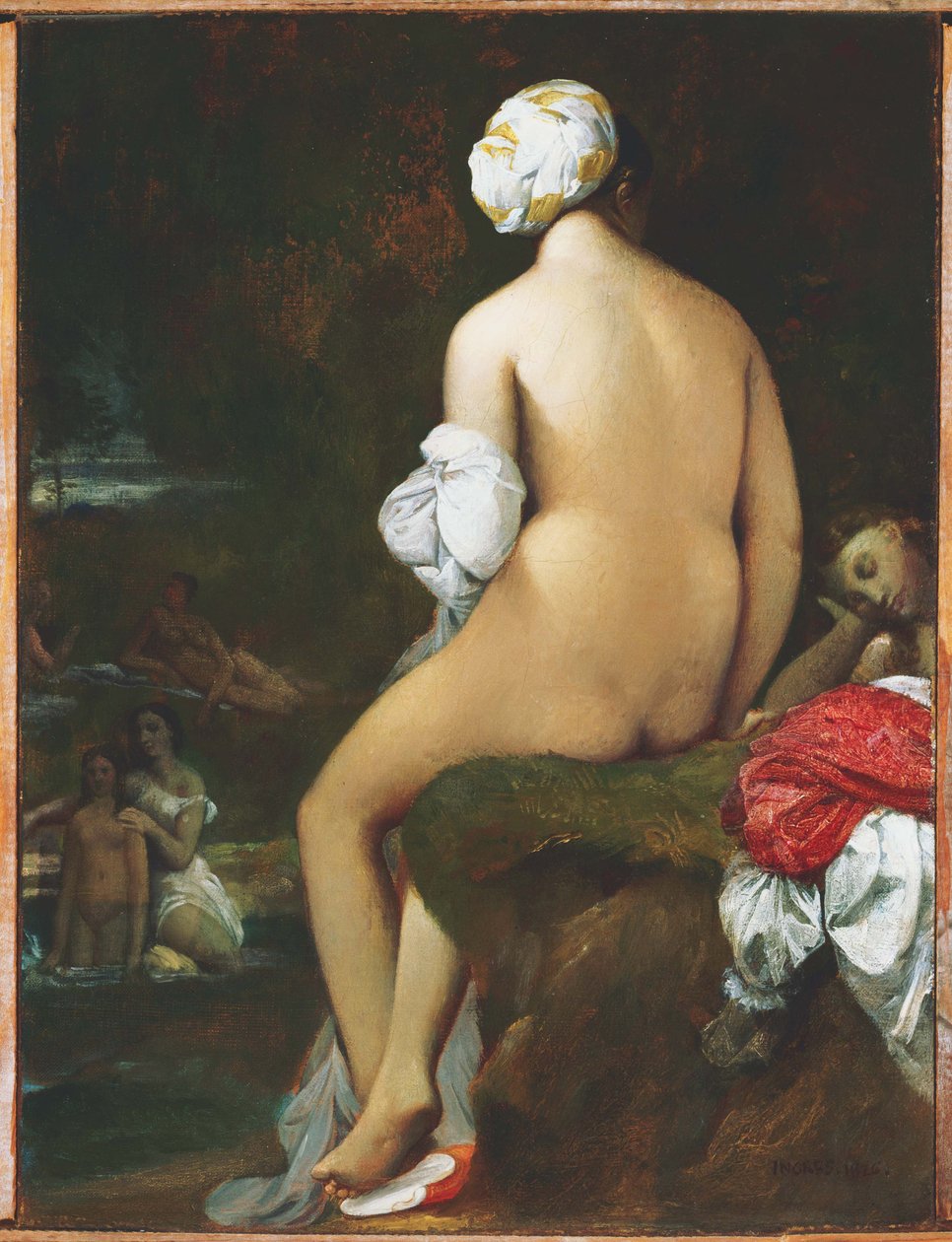 Il piccolo bagnante da Jean Auguste Dominique Ingres