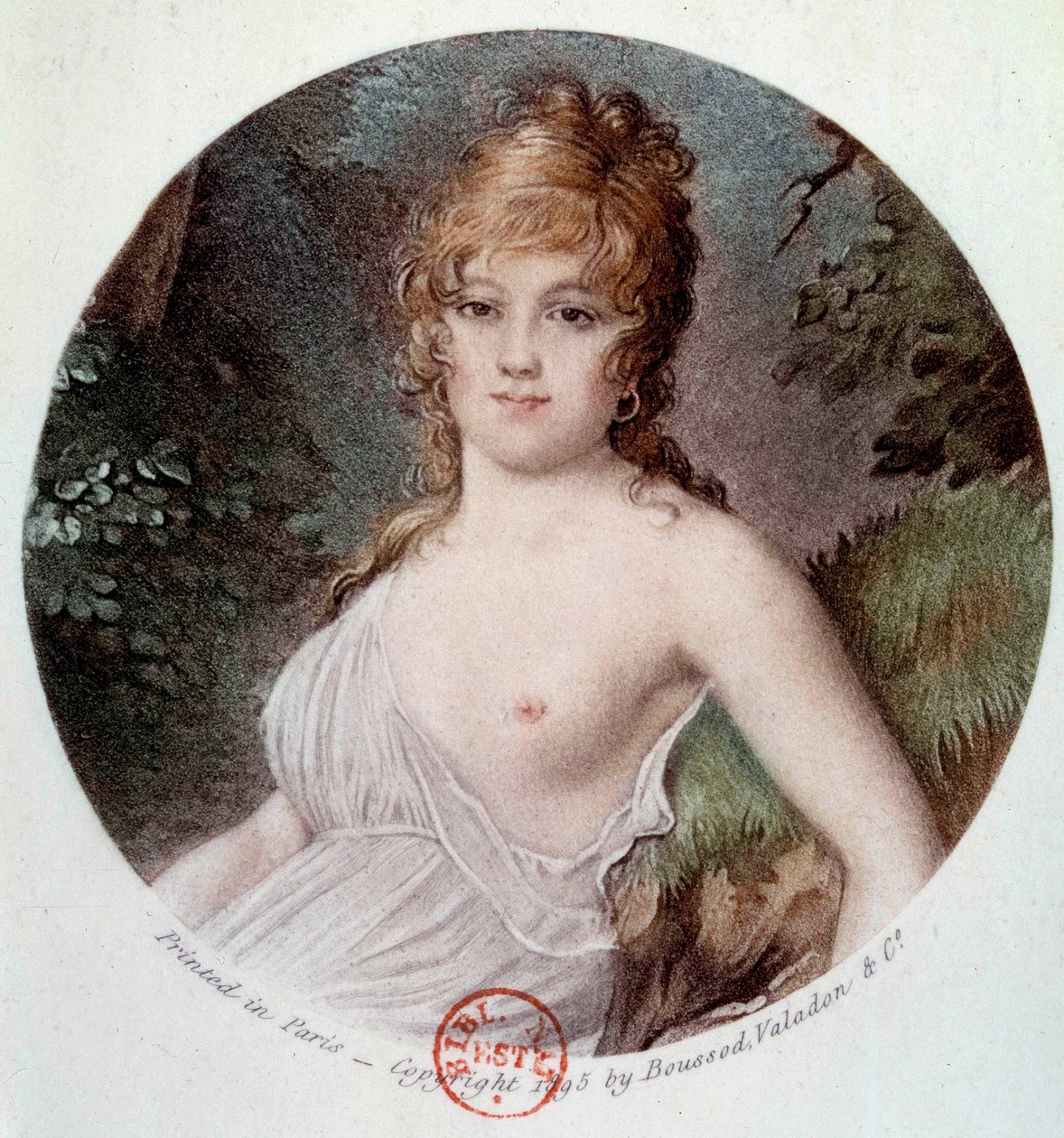 Ritratto di Madame Tallian, nata Cabarrus, Principessa di Caraman-Chimay, detta Notre Dame de Thermidor da Jean Baptiste (after) Isabey