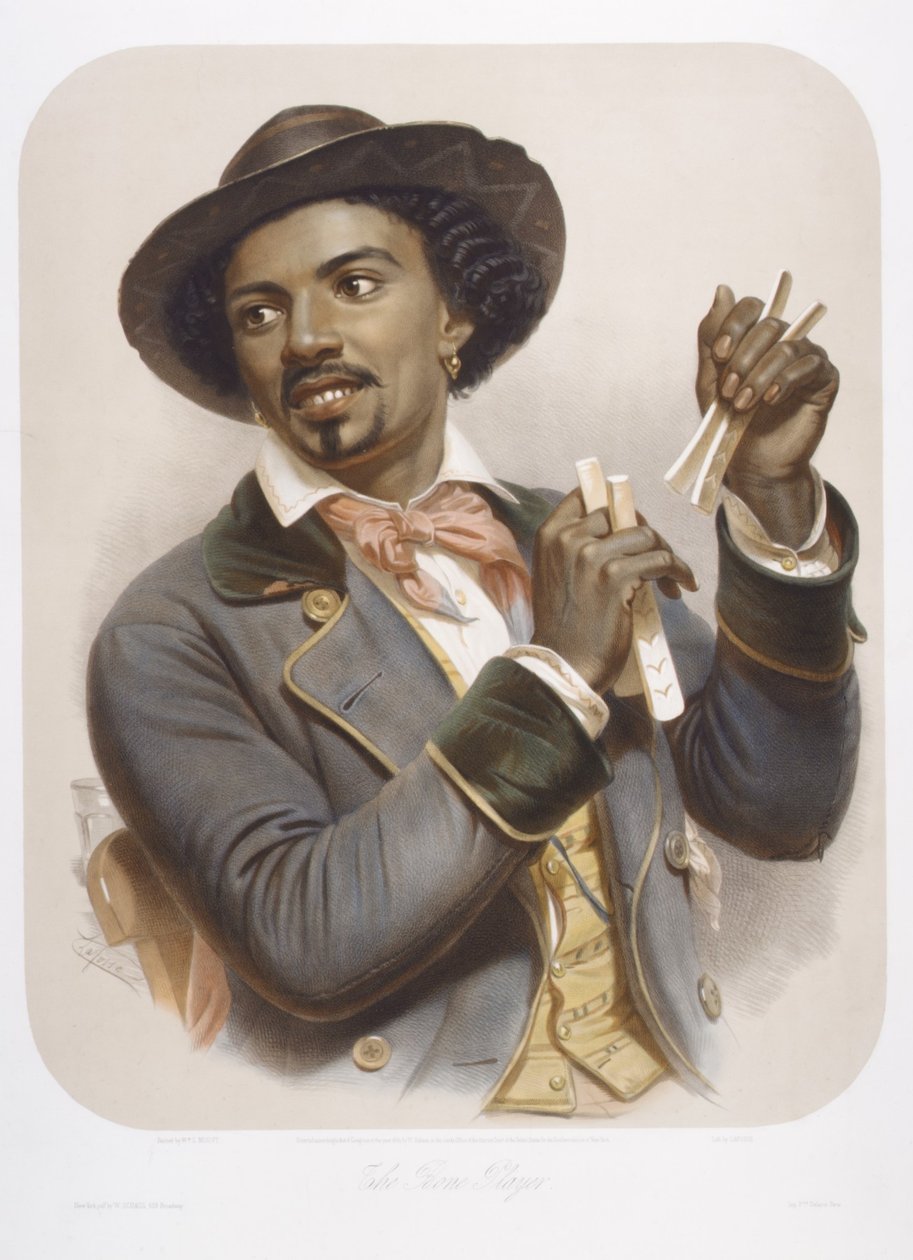 Il suonatore di ossa, 1857 da Jean Baptiste Adolphe Lafosse