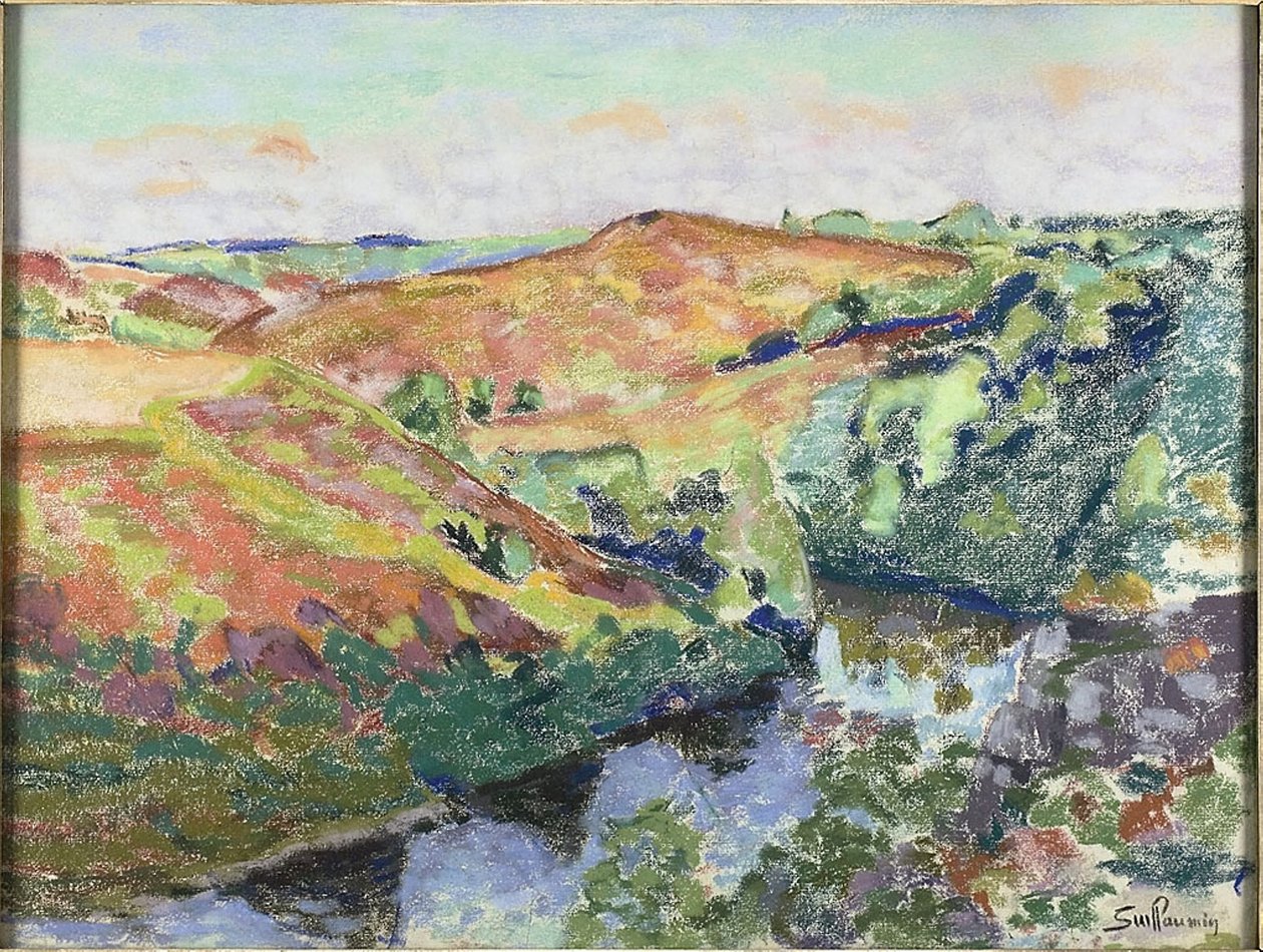 Paesaggio a Crozant, c.1898 da Jean Baptiste Armand Guillaumin