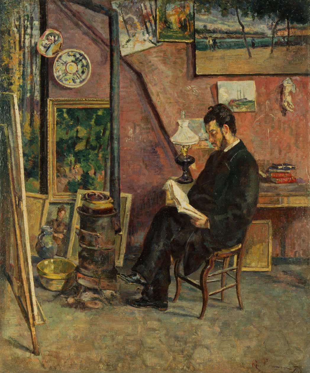Ritratto del dottor Martinez da Jean Baptiste Armand Guillaumin