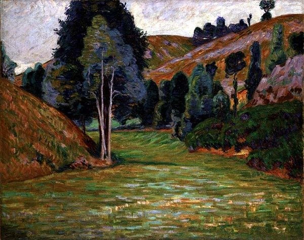 Valle a Pontgibaud, c.1890 da Jean Baptiste Armand Guillaumin