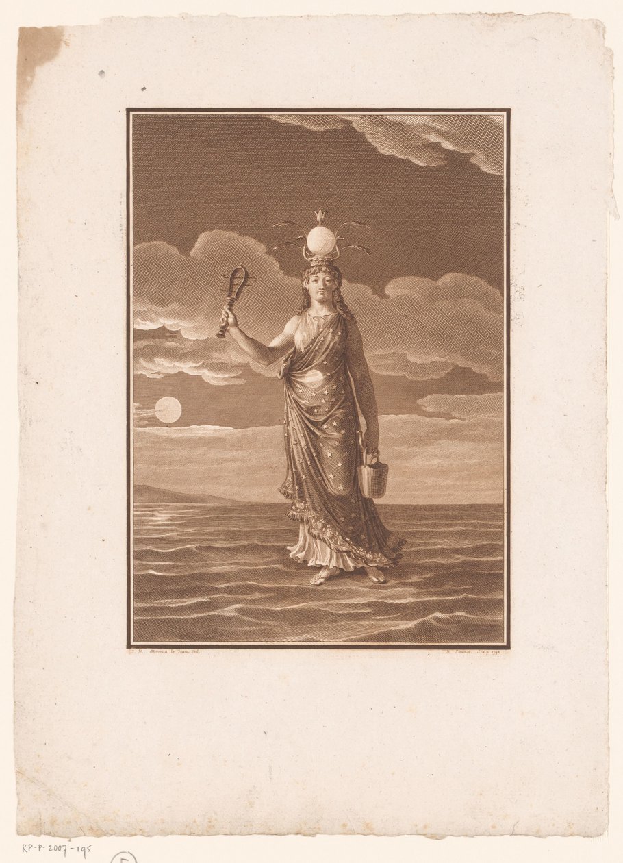 Iside, la dea dai mille nomi, o la natura personificata da Jean Baptiste Blaise Simonet